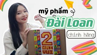 REVIEW THƯƠNG HIỆU MỸ PHẨM ĐÀI LOAN MỚI TOANH - 2HAIVUI | Unboxing | MIMI OFFICIAL