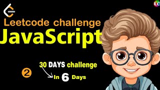 Javascript Leetcode Problems | Day 2 | Learn Coding | #leetcodequestions #leetcodeproblems