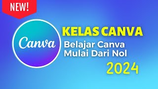 Belajar Canva mulai dari nol - Part 3 - Jenis Desain Canva || Tutorial Canva 2024