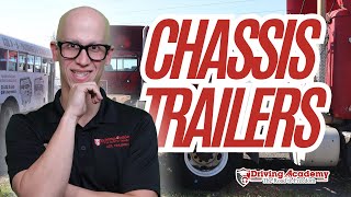 What is a Chassis in Trailers and Why do Truck Drivers Use Them??!