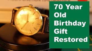 Restoring a  70 year old birthday gift for its original owner