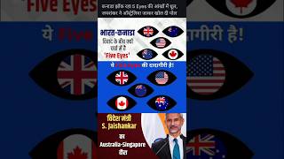 भारत कनाडा विवाद के बीच क्यों चर्चा में है Five Eyes ? #JustinTrudeau #JustinTrudeau #IndiaVsCanada