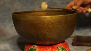 LARGE BOWL #HHL12~10 Min Meditation for Positive Spirits and Healthy Heart Chakra! PEACE TO ALL!