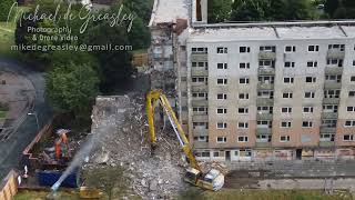 Drone Flight - YORK HOUSE DEMOLITION