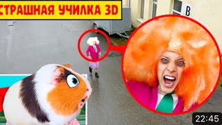 ШОК ! МОЙ ДРОН СнЯЛ СТРАШНАЯ УЧИЛКА.ЕХЕ В 3:00 НОЧИ !**Вера в Шоке** Морская Свинка Бузя и Кузя Вера