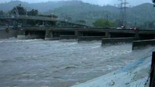 Los Angeles River Atwater Village Rain Rapids  3.20.2011 part 3