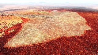 100.000 MODERN SOLDIERS surrounded by 100.000 TROLS | Ultimate Epic Battle Simulator 2