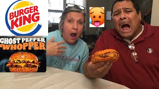 My Parents Tried The Burger King Ghost Pepper Whopper