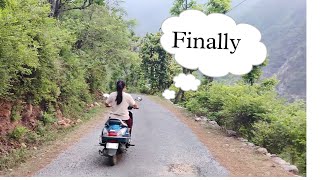 Finally🎉🏠 || PAHAD ki Garmi se life🫣🤒😵‍💫 #vlog #uttarakhand #rudraprayag