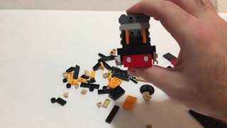 Mickey Brickheadz Unboxing (In Which I Talk about Paternity Leave)