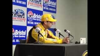 Kyle Busch talks about his 1st Bristol Motor Speedway