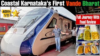 20646 Mangalore-Madgaon Vande Bharat Express | AC Chair Car Journey with Food Review