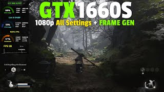 Black Myth: Wukong : GTX 1660 SUPER - 1080p All Settings + FRAME GEN (Patch 1.0.9.15179)