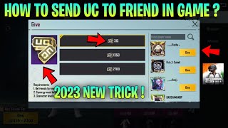 How to Send UC to Friend in Bgmi | Bgmi me Friend ko UC Kaise Gift Kare | Free UC in Bgmi 2023