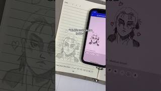 Everything you sketch on the paper is synced to your phone 🤯