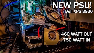 Dell XPS 8930 power upgrade 460 watt PSU removed 750 watt PSU installed MX-4 Thermal Paste Compound