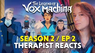 The Psychology of Self-Doubt: The Legend of Vox Machina Season 2 EP2 — Therapist Reacts!