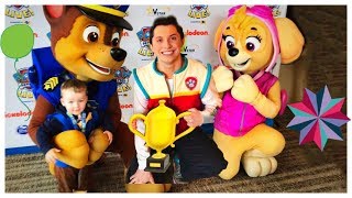 Paw Patrol LIVE Race to the Rescue. VIP Party after show with Skye, Chase & Ryder