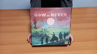 Unboxing di Now or Never