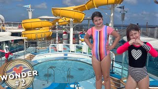 Sea & Spa Day on Disney Wonder |  Senses Spa | Animator's Palate | Part 2 | Disney Cruise Line