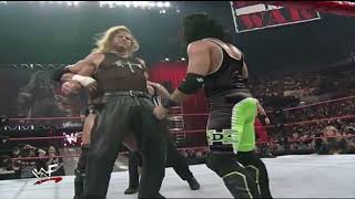 DX (Triple H & X-PAC) vs Kane & Test. WWF Raw. December 6, 1999