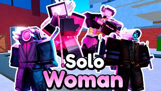 ¡SOLO PUEDO UTILIZAR UNIDADES WOMAN! 🔥😲 | Toilet Tower Defense