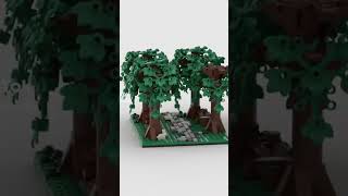 Lego medieval forest