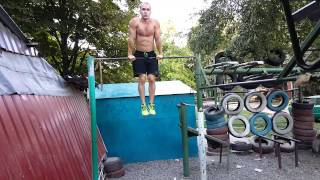 23 muscle ups / выходы на две - Deny Montana