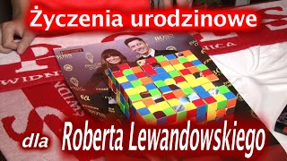 Życzenia urodzinowe dla Roberta Lewandowskiego