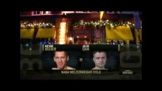 JO JO DAN vs KEVIN BIZIER Nov 30th 2013, QUEBEC CITY