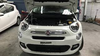 How to remove 2016 FIAT 500x Front Bumper - Body Shop Basics