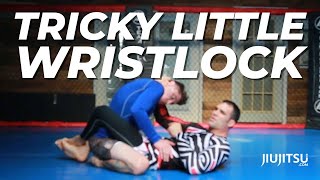 Tricky Little Wristlock From Closed Guard