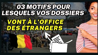 Voici pourquoi vos dossiers de VISA vont à l’office des étrangers 🇧🇪🥵