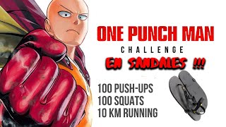 ONE PUNCH MAN , son Entrainement pendant 7 jours