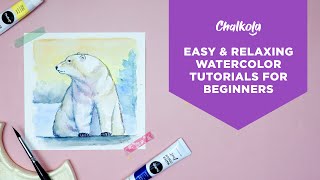 Easy & Relaxing Watercolor Tutorials For Beginners