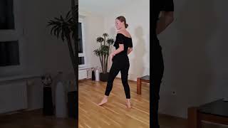 Fast Bachata Footwork Syncopations - Solo Freestyle - Romeo Santos: La Diabla - Rasa Pauzaite