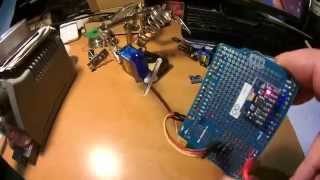 Arduino, MPU6050 (gyro / acelerometer) and Servo, FPV Video Stabilizer. Part 1