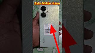 Baba Mobile House ? New Phone 2024 ? Redmi 13c Unboxing? Redmi 13c green New Lock phone #ytshots