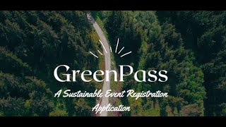 GreenPass - Sustainable Event Registration Solution | Environment Friendly