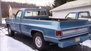 1978 GMC Cold Start