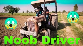 when girls drive tractor 😱|| khet ch baad ta 🤣 || messy vs farmtrac tractor 🔥