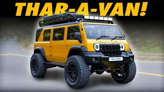 Mahindra Thar Van concept | Bimble Designs