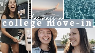 moving my sister into college // tennessee travel vlog