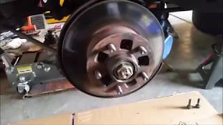 79-83 Toyota pickup Hub and Rotor Removal