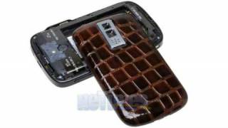 OEM Battery Cover For RIM BlackBerry Bold 9000 - Brown Croco