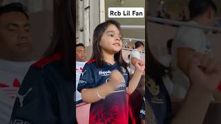 RCB,s Cutest Lil fan ❤️.           .       ....#trending #viralshorts #rcb #viratkohli