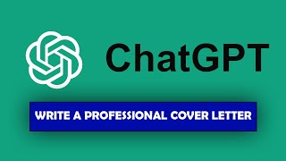 Chat GPT Writes My Cover Letter - AI #chatgpt #AI #coverletter