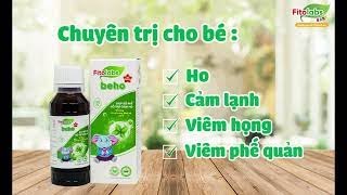 Siro ho thảo dược cho bé Fitolabs Beho