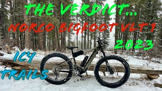 The Verdict… Norco Bigfoot VLT 1 2023 | Winter Fat biking | WBC |