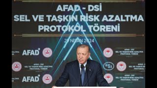 AFAD-DSİ Sel ve Taşkın Risk Azaltma Protokol Töreni